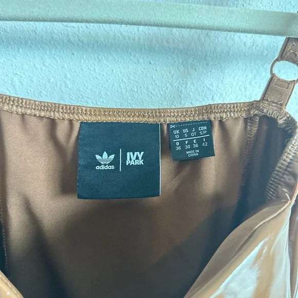 IVY PARK Glossy Brown Bodysuit - Picture 5 of 6